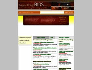 graphicdesignbids.com screenshot