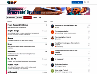 graphicdesignforum.com screenshot