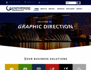 graphicdirection.com.sg screenshot