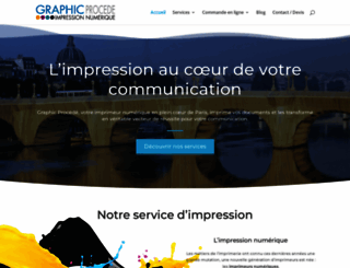 graphicprocede.fr screenshot