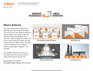 graphicresources.caltech.edu screenshot