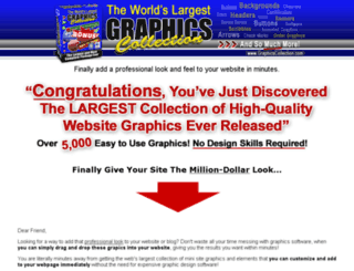 graphicscollection.com screenshot