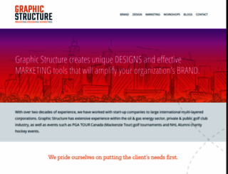 graphicstructure.com screenshot