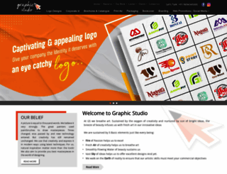 graphicstudio.co.in screenshot