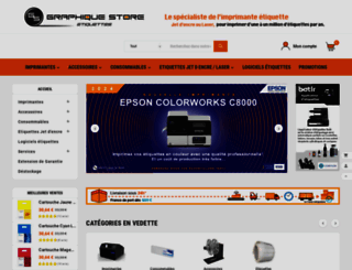 graphiquestore.com screenshot