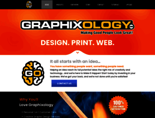 graphixology.com screenshot