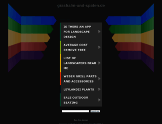 grashalm-und-spaten.de screenshot