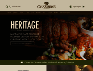 grasmere-farm.co.uk screenshot