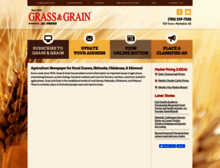 grassandgrain.com screenshot