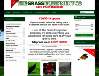 grassequipment.co.uk screenshot