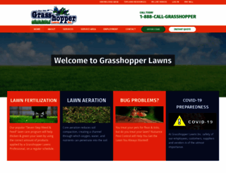 grasshopperlawns.com screenshot