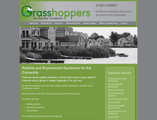 grasshoppersgardens.com screenshot
