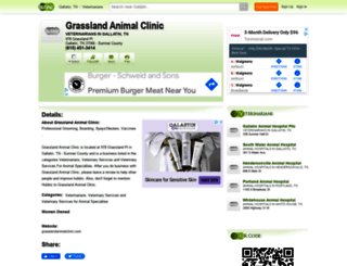 grassland-animal-clinic.hub.biz screenshot