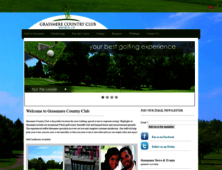 grassmerecountryclub.com screenshot