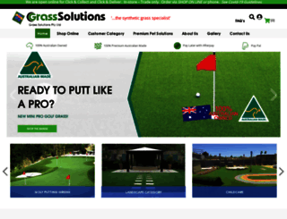 grassolutions.com.au screenshot
