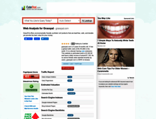grasspal.com.cutestat.com screenshot