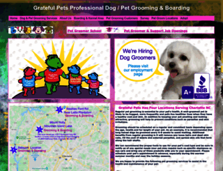 gratefulpets.net screenshot