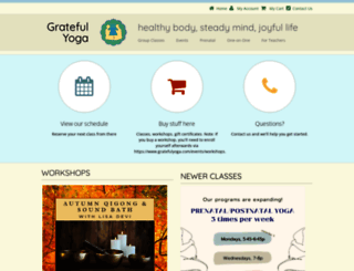 gratefulyoga.com screenshot