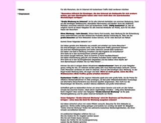 gratis-internet-werbung.de screenshot