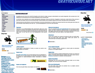 gratiscursus.net screenshot