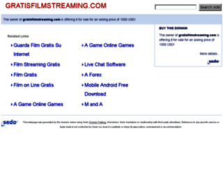 gratisfilmstreaming.com screenshot