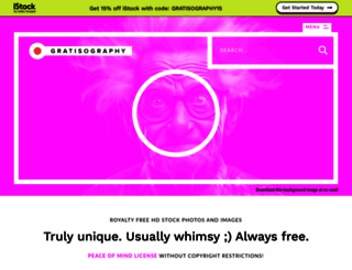 gratisography.com screenshot