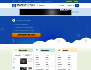 gratisoptehalen.nl screenshot