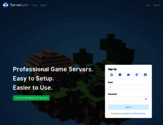 gratisserver.nu screenshot