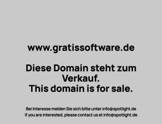 gratissoftware.de screenshot