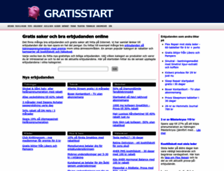 gratisstart.se screenshot