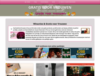 gratisvoorvrouwen.nl screenshot