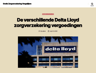 gratiszorgverzekeringvergelijken.nl screenshot