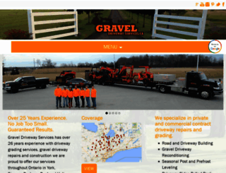 graveldrivewayservices.ca screenshot