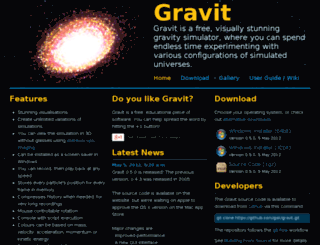 gravit.slowchop.com screenshot