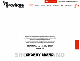 gravitate.co.za screenshot