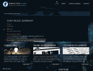 graviteklabs.com screenshot