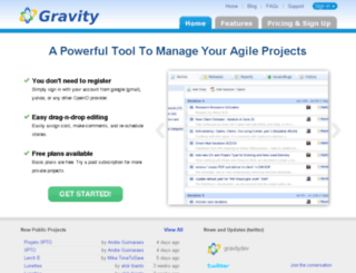 gravitydev.com screenshot