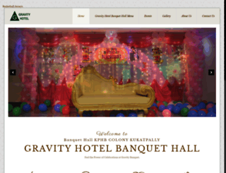 gravityhotel.co.in screenshot