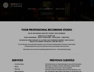 gravitystudios.com screenshot