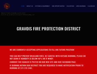 gravoisfire.org screenshot