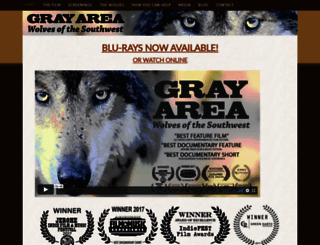 grayareathefilm.com screenshot
