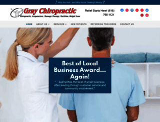 graychiropractic.com screenshot