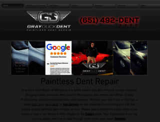 grayduckdentrepairofminnesota.com screenshot