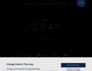 grayhotelchicago.com screenshot