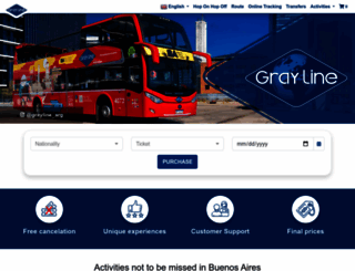 graylineargentina.com screenshot