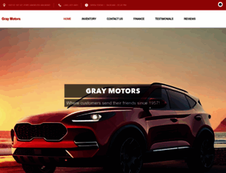 graymotors.com screenshot
