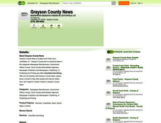 grayson-county-news-gazette.hub.biz screenshot
