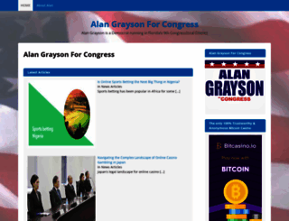graysonforcongress.com screenshot