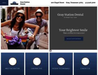 graystationdental.com screenshot