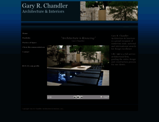 grchandlerarchitecture.com screenshot